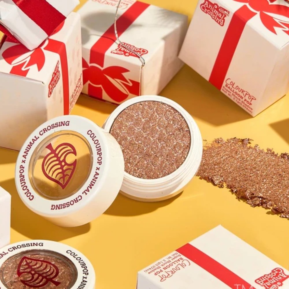 Colourpop x Animal Crossing Eye Shadow Balloon Pop